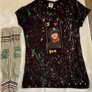 Jonas Brothers girls shirt and socks